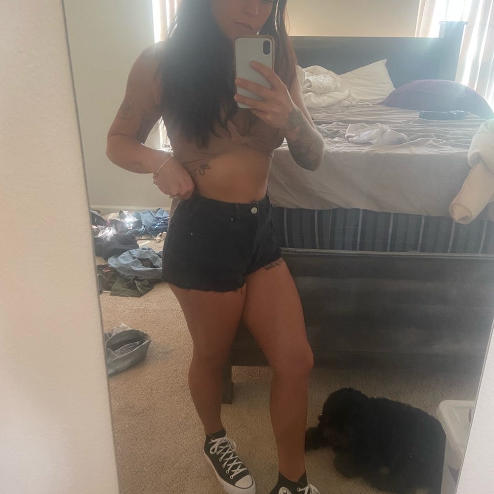 Black pacsun shorts